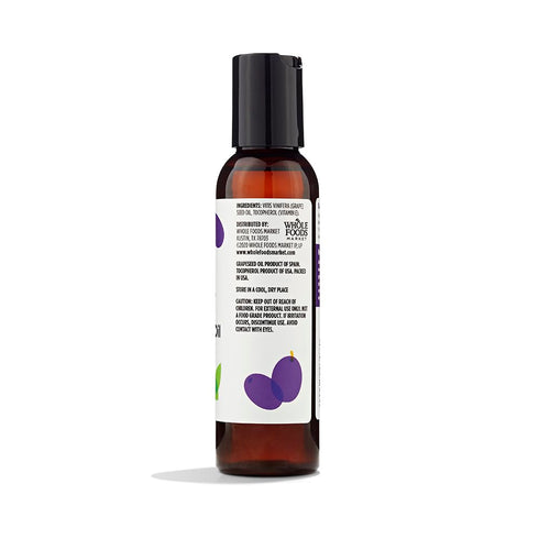365 by Whole Foods Market 4 Oz , Nourishing Grapeseed Oil, Skin & Hair Care, Fl