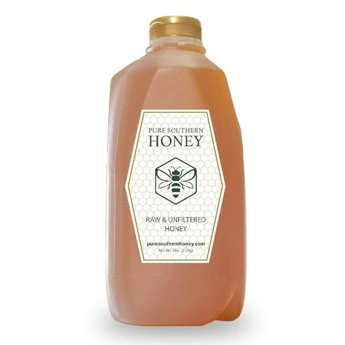 5 lbs. 100% Raw & Unfiltered Gallberry Honey - American Made by