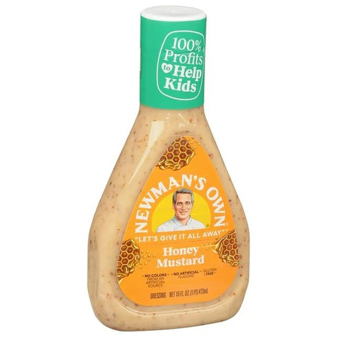 16-ounce (Pack 3) Newman's Own Honey Mustard Dressing