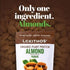 B2 B3, 8oz, 8 Organic Almond Protein Powder - Single Ingredient - High in Vitamin + Magnesium, Potassium, Calcium!