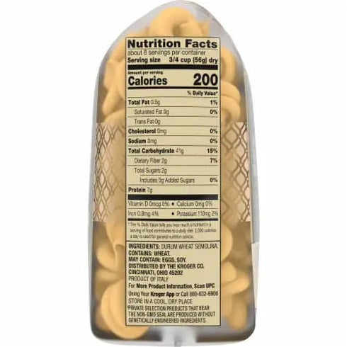 Generic 16oz (pack 4) Private Selection Italian Cavatappi and Trottole Pasta