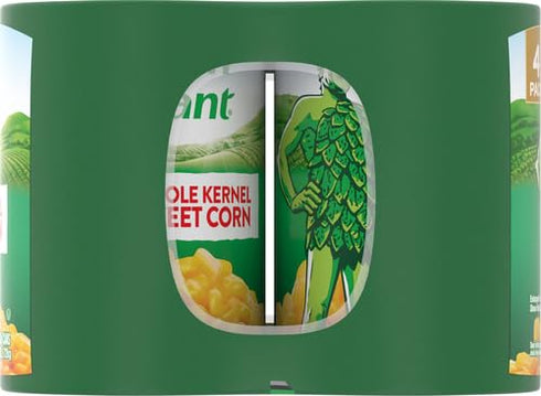 4 Pack 15.25 Green Giant Whole Kernel Sweet Corn, of Ounce Cans