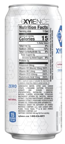 16 oz (8 Pack) Xyience Xenergy Frostberry Blast