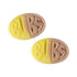 The Penny Candy Store 1 Gummies Packaged Pound BUBS Banana Toffee Caramel Ovals - Swedish Candy - Sweet - Fresh
