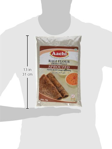 Aachi 35oz., 1kg Ragi Flour (Millet Flour) Sprouted