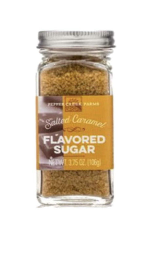 Pepper Creek Farms Salted Caramel Flavored Granulated Sugar by