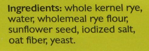17.6-Ounce (Pack 6) Mestemacher Bread Sunflower Seed