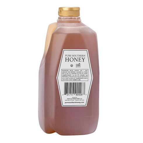5 lbs. 100% Gallberry Raw & Unfiltered Honey - American Made by Pure Southern Honey