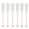 Civilized Coffee Premium Sugar Sticks Rock Candy Swizzle Stirrers for Coffee, Tea