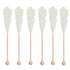 Civilized Coffee Premium Sugar Sticks Rock Candy Swizzle Stirrers for Coffee, Tea