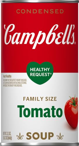 23.2 (Pack 4) Campbell's Condensed Healthy Request Tomato Soup, Ounce Can