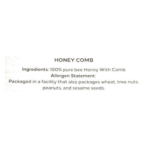 7.05 oz (Pack 6) Buram Gourmet Raw Honeycomb | All-Natural | Pure Unfiltered | Edible Wax | No Additives, No