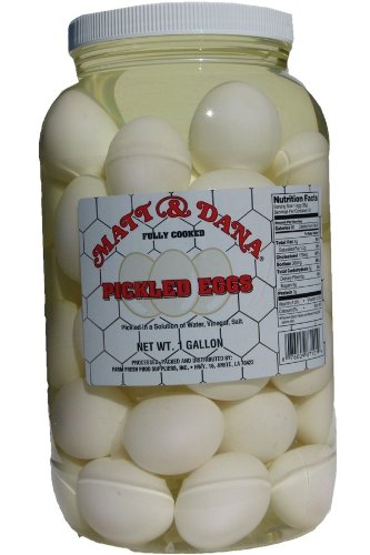 Matt & Dana Pickled White Eggs - Gallon