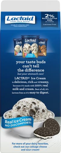 2% 64 oz (Pack 1) Lactaid Reduced Fat Milk, fl