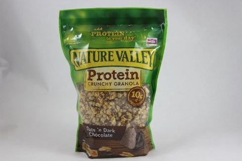 Nature Valley Crunchy Granola Oats n Dark Chocolate, 11 OZ (Pack of