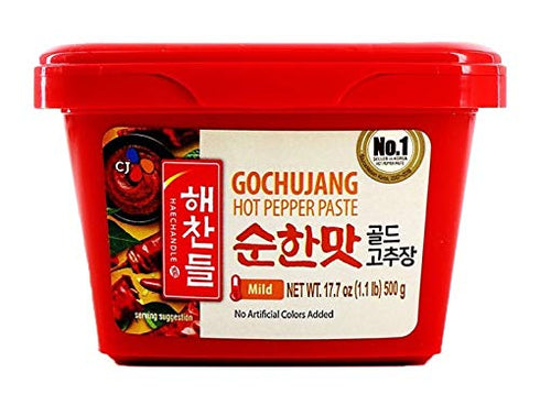 CJ Haechandle Gochujang Hot Pepper Paste Gochujang Mild (???), 2.2lb/1kg
