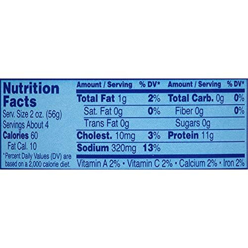 11g 10 oz (Pack 1) Sweet Sue Canned Chicken Breast with Rib Meat in Water - Protein per Serving - Gluten Free, Keto