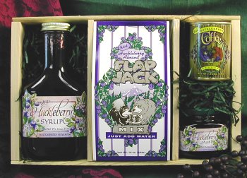 Taste the Wilderness Wild Huckleberry Breakfast Gift Crate