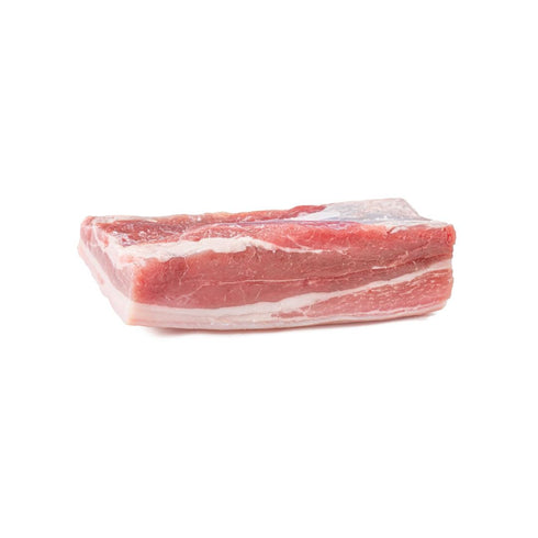 Amba's Quality Cured Products 16oz (1lb) Pack Cured Salt Pork (Tocino), Cured Pork Belly(Skin On), Net Weight Vacuum