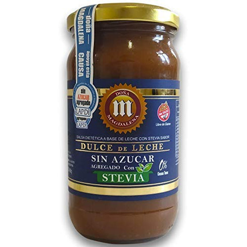 Doa magdalena (Pack 2) Dulce de leche not sugar whit stevia, gluten free, traditional made in Argentina.