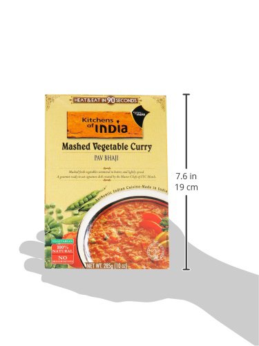 10OZ KITCHENS OF INDIA ENTRE RTE PAV BAHJI CURRY MSHD