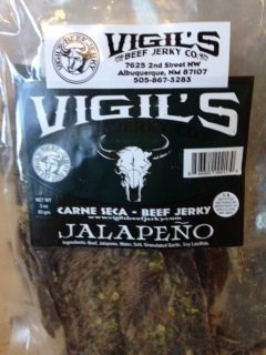 Vigil's Beef Jerky Vigil's Jalapeno Beef Jerky 1oz.
