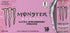 16 Pack 15 Monster Energy Ultra Strawberry Dreams, Sugar Free Energy Drink, Ounce |