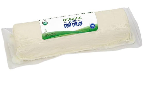 Generic 11 oz 0.68 lb Organic Goat Cheese is a healthy alternative to cow's milk cheese. Made in Wisconsin from locally