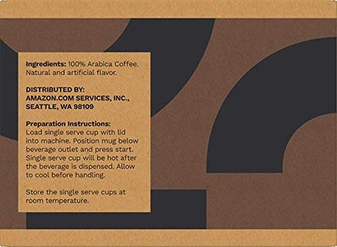 Amazon Brand - Solimo 2.0 100 Count Light Roast Coffee Pods, French Vanilla Flavored, Compatible with Keurig K-Cup