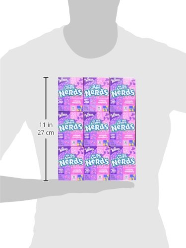 1.65 Pack 36 Nerds Grape & Strawberry Candy Ounce
