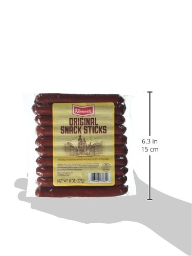 Klement's 8 Original Snack Sticks, Ounce