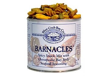 Blue Crab Bay Co. Blue Crab Bay Barnacles Slightly Spicy Snack Mix, 8 oz can