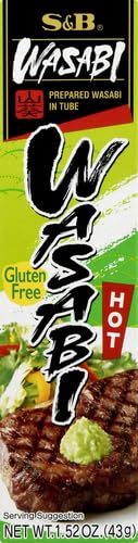 S&B 1.52 oz Prepared Wasabi in Tube