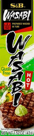 S&B 1.52 oz Prepared Wasabi in Tube