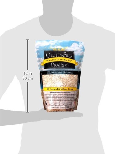 3 Gluten-Free Prairie Oatmeal, Certified Gluten Free Purity Protocol, Non-GMO, Vegan, Pounds