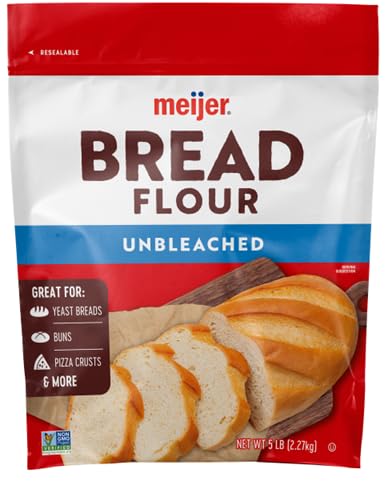 Generic Unbleached Bread Flour (1 Bag, 5 LB)
