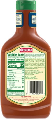 15 oz (Pack 1) Contadina Tomato Basil Pizza Squeeze