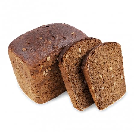 4 450 Loaves Ukrainian Bread Dark Rye and Wheat with Sunflower Seeds gr