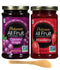 Make Your Day Polaner All Fruit Spreadable Fruit, Concord Grape and Strawberry, 15.25 Ounce Pack