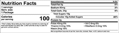 24 1 Sport Beans Energizing Jelly Beans with Electrolytes and Vitamins, by Jelly Belly - Fruit Punch Flavor, Case of x
