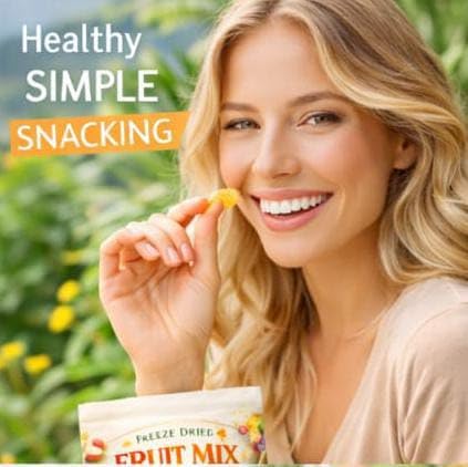 Generic Freeze Dried Fruit Mix, Organic Ecuadorian Fruits, Pure Natural Healthy Snack, No Sugar Added