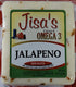 Generic 3 8 oz Nebraska Farmstead Cheese Block Piece Sampler | Gouda, Smoked Bacon, Jalapeno | Each | Made in Small