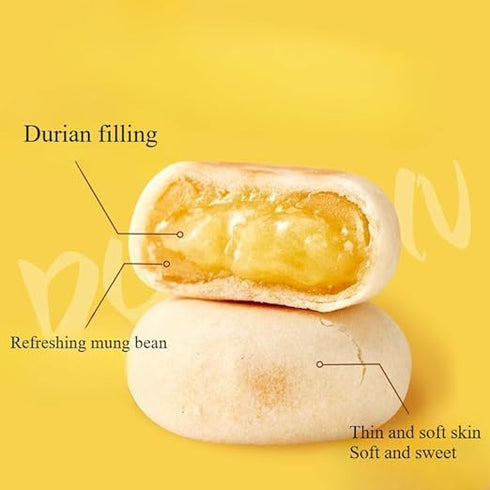 Sivia cake2/5/10/20/30pcsDim (30pcs) Durian cake,Pastry snacks,Healthy breakfast sum,Snack food,Authentic durian