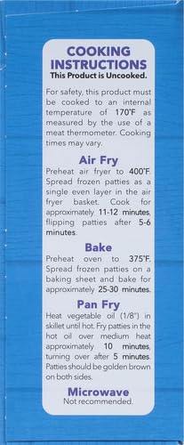 Bell & Evans Frozen 16 oz Breaded Chicken Patties