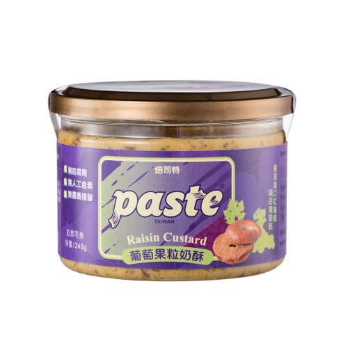Generic Fu Fann Raisin Custard Paste Spread, Premium Raisin Custard Jam Spread, Raisin