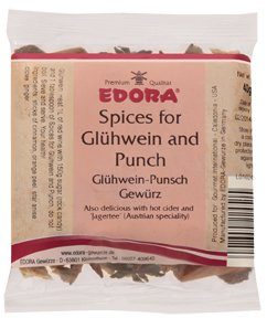 Edora Spices for Mulled Wine Gluhwein and Punch 40g