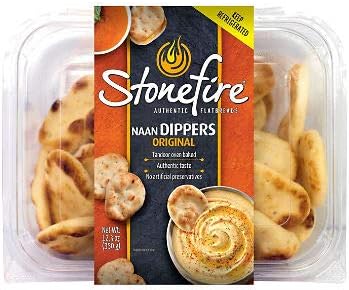 Canaxi Stonefire Authentic Flatbreads Naan Dippers, Original 12.3 oz. (pack of 3) A1