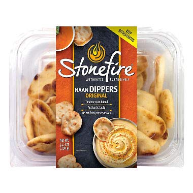 Stonefire Authentic Flatbreads Naan Dippers, Original 12.3 oz. (pack of 4) A1