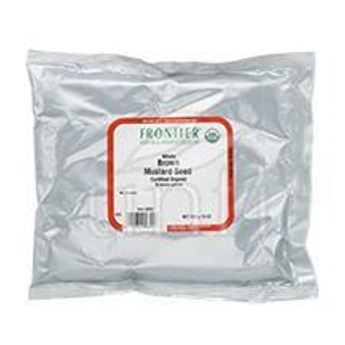 Frontier Herb Mustard Seed Organic Brown Whole - Single Bulk Item -