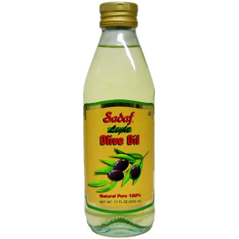 Sadaf Light Olive Oil - Light Olive Oil for Cooking & Frying